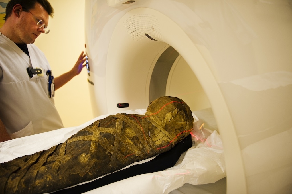 Working with Autodesk and FARO, The Museum of Mediterranean and Near Eastern Antiquities in Stockholm has begun capturing their mummies in this 3-D visualization project.
