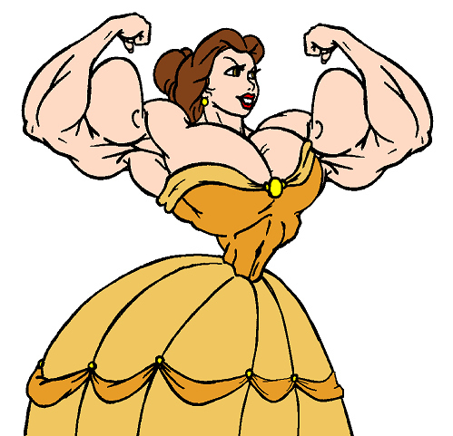 27 Animated Characters As Body Builders