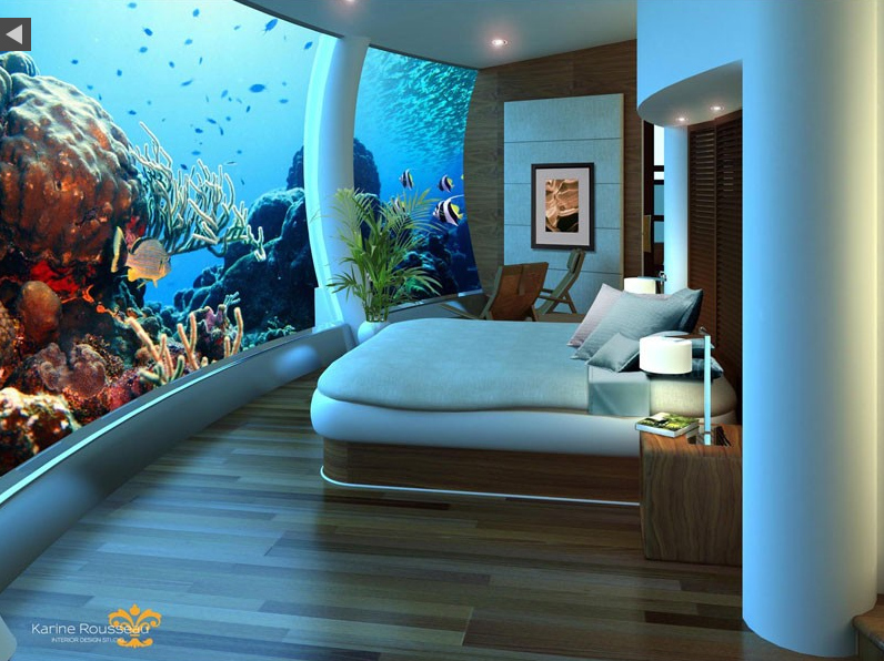 Not feeling patient? Yeah, we get it. Who wants to wait for an underwater city to be built? Make your own. Or, you know. Stay in the hotel that does all the work for you.