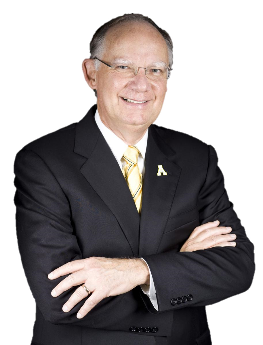Chancellor Peacock is the coolest Chancellor in the country. He has done nothing but support the school as it has grown and we'll surely miss him next year!