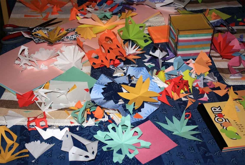 It's hard to motivate yourself to make sure it's cleaned up when the next art project is starting in five minutes.