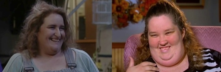 This voluptuous gal had an uncanny resemblance to Honey Boo Boo's mom.