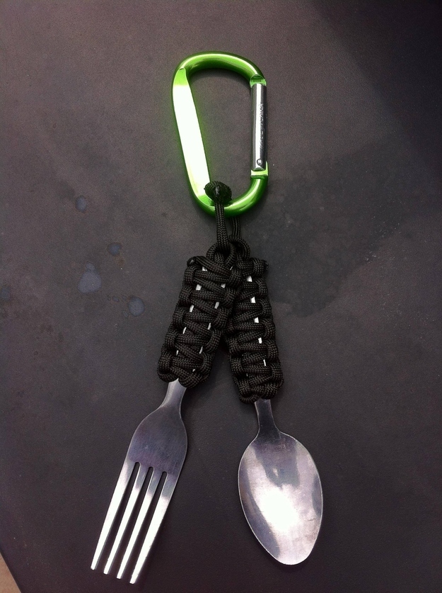 Fashion your own portable utensils.