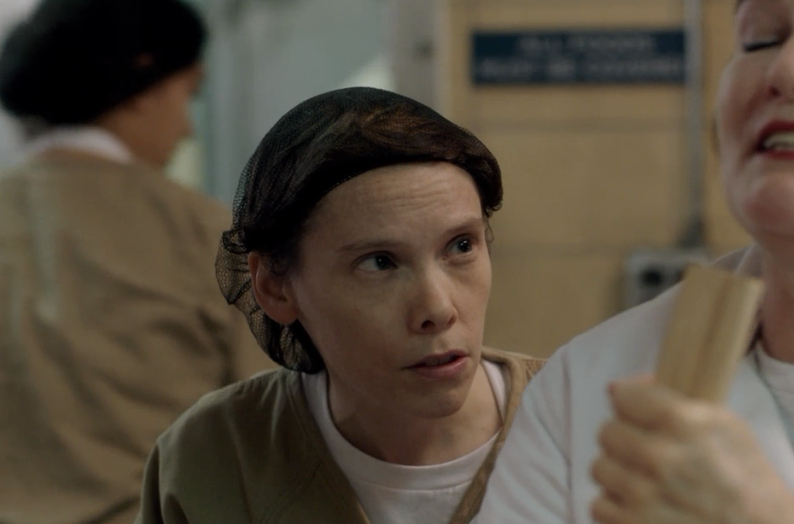 Gina Murphy in OITNB and Cat in "Sugar" Season 11, Episode 2 AND Dot in "Control" Season 5, Episode 9