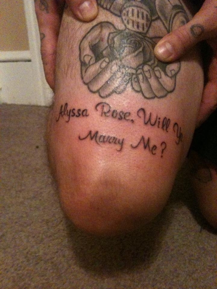 She said no by the way . . .