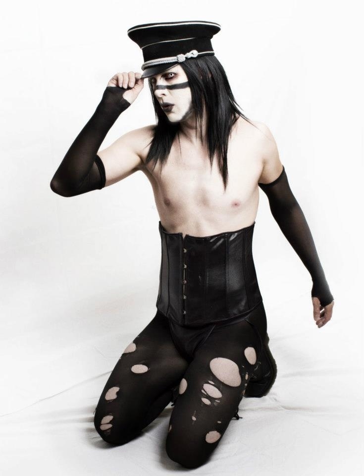 Anti-Christ Superstar is a Marilyn Manson tribute band. Anyone who has the confidence to casually wear a half leather corset is cool in our book.