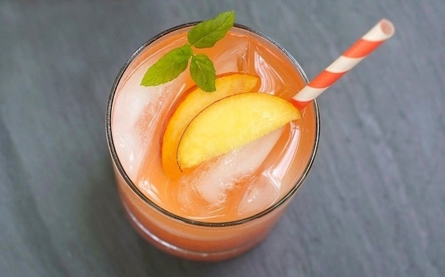 Put all those super ripe peaches to good use! Find the recipe here.
