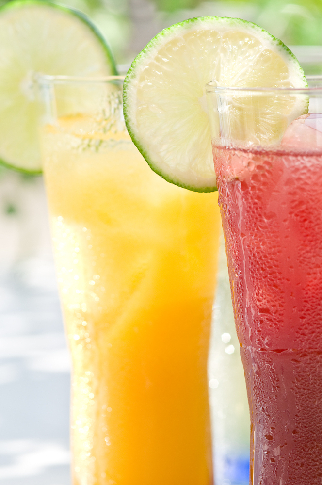 Carbonated fruit drinks might be a healthy alternative to soda, but they cause a ton of gas. This is because the carbonation is just gas itself. Fructose is another leading factor in gas that's often difficult to digest and results in tooting.