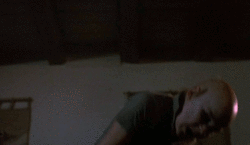 Jason is eventually put away by child makeup prodigy Tommy Jarvis (Cory Feldman), a boy apparently possessing the special effects budget of a multi-million-dollar studio. Nonetheless, much credit to the filmmakers. It only took two Friday the 13th films not set on Friday the 13th, but you guys straightened out the timeline and fixed the continuity. Now all you have to do is -- Guys? What are you doing? Guys?