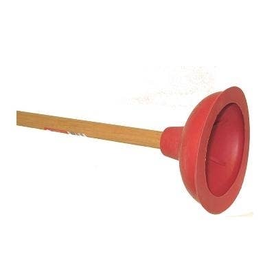 This is easily the most recognizable plunger. Chances are you have one lying around the house. BUT, did you know it&#x27;s only meant to be used on clogged sinks?