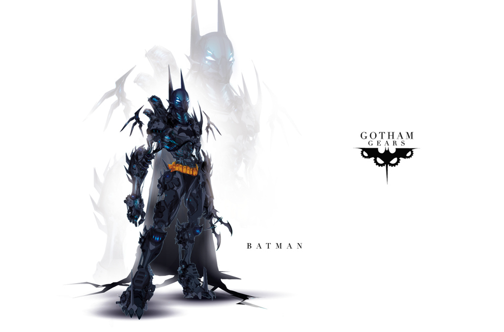 Gotham Gears Re-Imagines Batman Universe As Cyberpunk Mechs