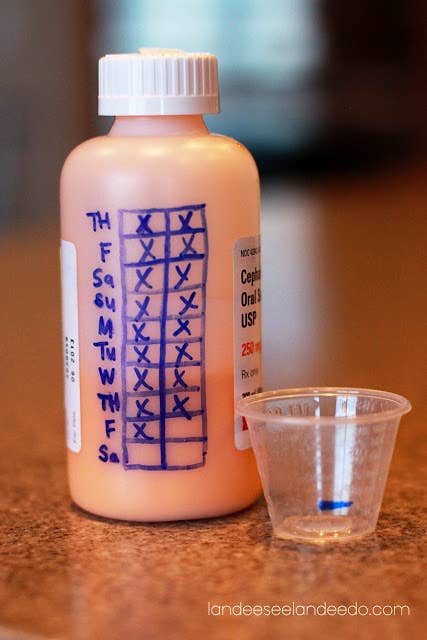 Perfect for regulating a child's medication.