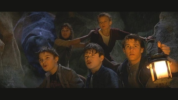 When they did see it, some of the kids said "Holy shit!" The scene had to be re-shot without them cursing.