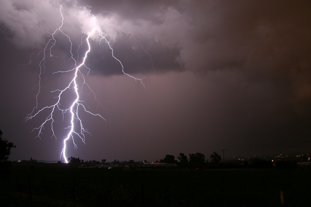 You have a 1 in 10 million chance of being struck by lightning in the UK. If you've just developed an intense fear of thunder and lightning, you are officially suffering from 'astraphobia.'