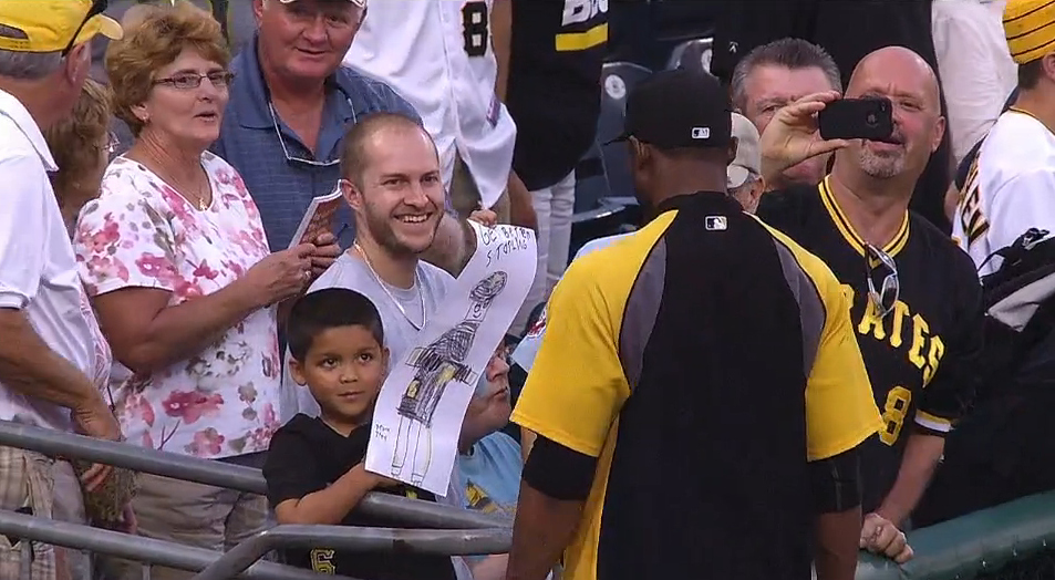 Soon Marte found out and came out to meet the little guy.