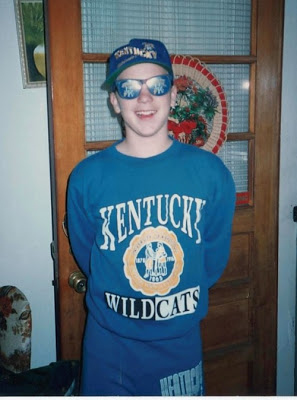 Pick one logoed item. Just one. I know it can be so hard *cough* Kentucky fans *cough* but if you have your team's logo on your shirt, maybe you don't need it on your shoes, socks, shorts, breakaway pants covering up the shorts, sweatshirt, jacket, hat, sweatband, wristband, headband.... etc.