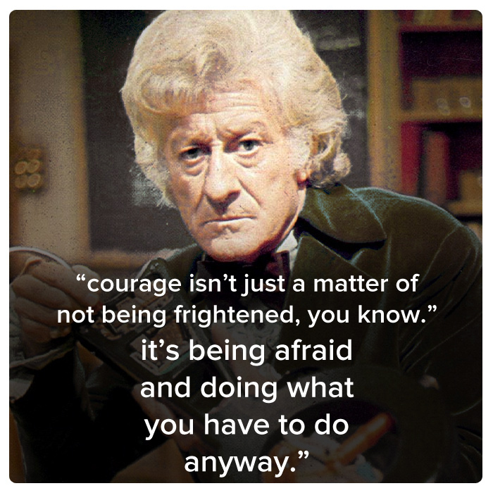The Third Doctor, unlike the Second, was more of a man of action. He kept himself looking put together at all times, and resorted to logical means when it came to sorting out a problem. While the First was the patriarch, and the Second like a friend, Three was a mentor and teacher to his companions.