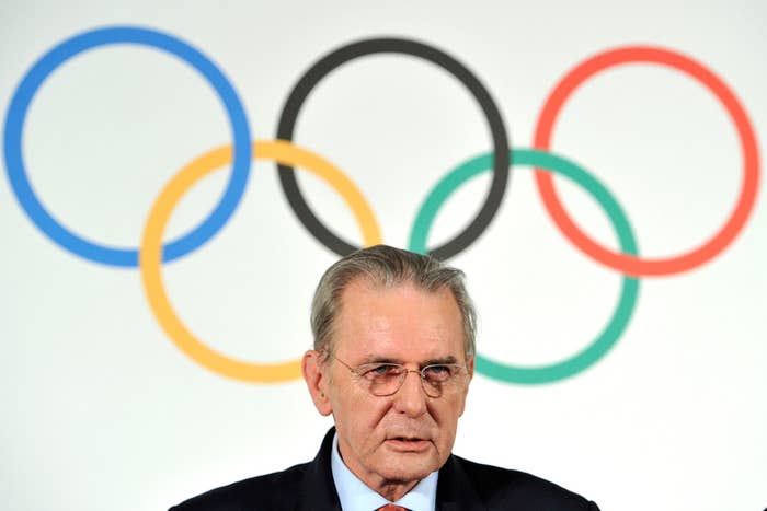 IOC President Jacques Rogge