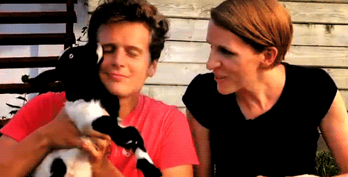 Just look at this adorable little life ruiner... Though he might be best known for his role as Jesse St. James on "Glee," Broadway owned his ass way before them so we claim Jonathan Groff, he's ours!