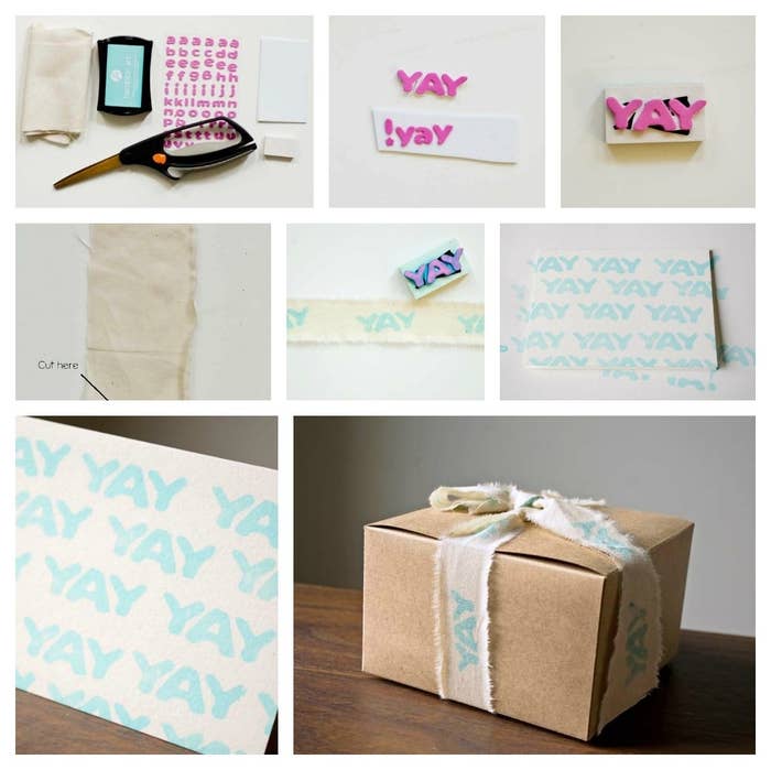 Stamp Idea of the Week: Custom Tissue Paper - Simply Stamps How-To