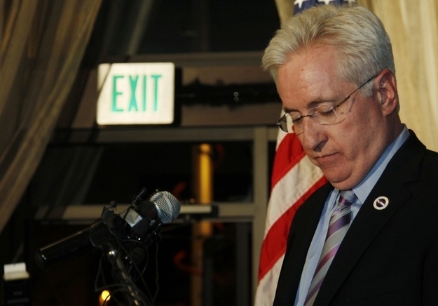 Colorado Senate President John Morse, D-Colorado Springs, concedes defeat in his legislative recall race in Colorado Springs, Colo., on Tuesday, Sept. 10, 2013.