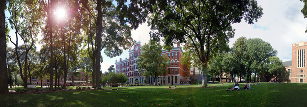 Nick Cannon's drum battles were filmed on the Clark University campus.