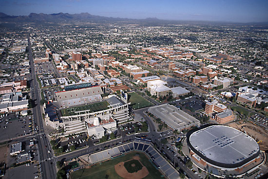 The film about the lovable losers of Lambda Lambda Lambda was filmed at the University of Arizona.