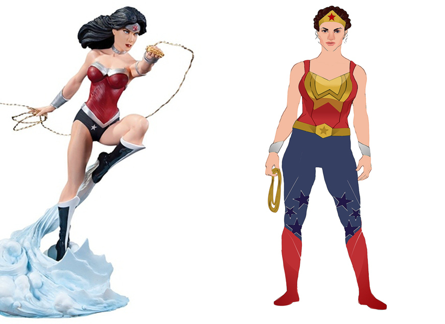 superhero costume design female