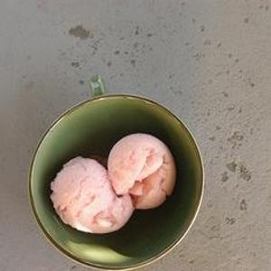 A sweet, light & zingy wine is the base for this fruity sorbet, perfect for a season in transition.
