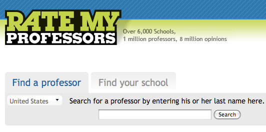 Where would our schedules be without RMP? Admit it, you've all done investigating on every available professors for the classes you wanted to take and in the end you choose those with the best ratings. While RMP is experience and opinion based, it's great to get a glimpse of what you might be dealing with or lucky enough to have!