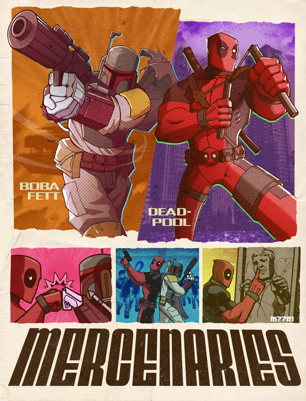 Two universes' top assassins go head-to-head in a nonstop battle to the death! Who will emerge victorious when these-Guys, you're supposed to be fighting, not becoming friends. Stop fist-bumping! Stop admiring each other and finding mutual respect in your shared field! Oh my god. This isn't a crossover. It's a team up.Aren't they always?