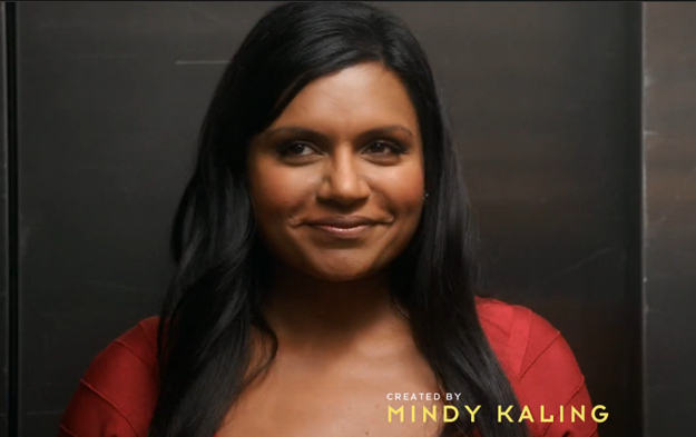 Speaking of The Office, Mindy Kaling famously starred and contributed to writing the U.S. incarnation of the show. She recently left the show to create her own starring vehicle, The Mindy Project, in which she plays a quirky OB/GYN.