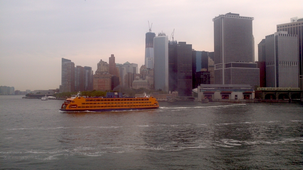 Can you spot 1WTC and 5WTC buildings under construction?