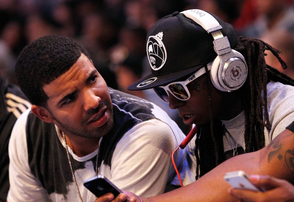 Lil' Wayne discovered Drake when the son of Rap-A-Lot gave him some of Drake's music in 2008. They've gone on to tour and collaborate together, and together they will someday star in an action dramedy about schoolteachers who are fighting to keep music education in schools.