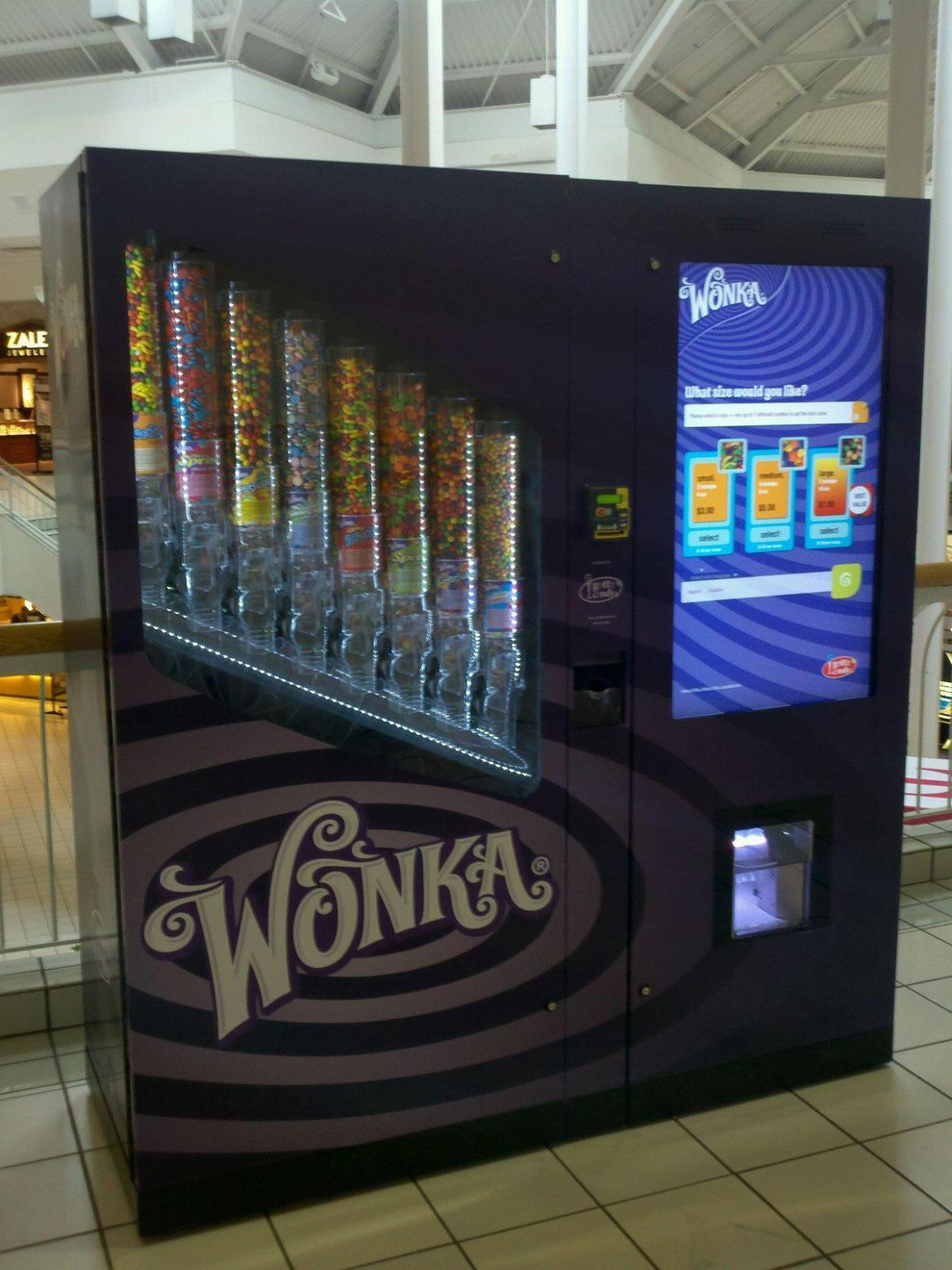 Willy Wonka Vending Machine