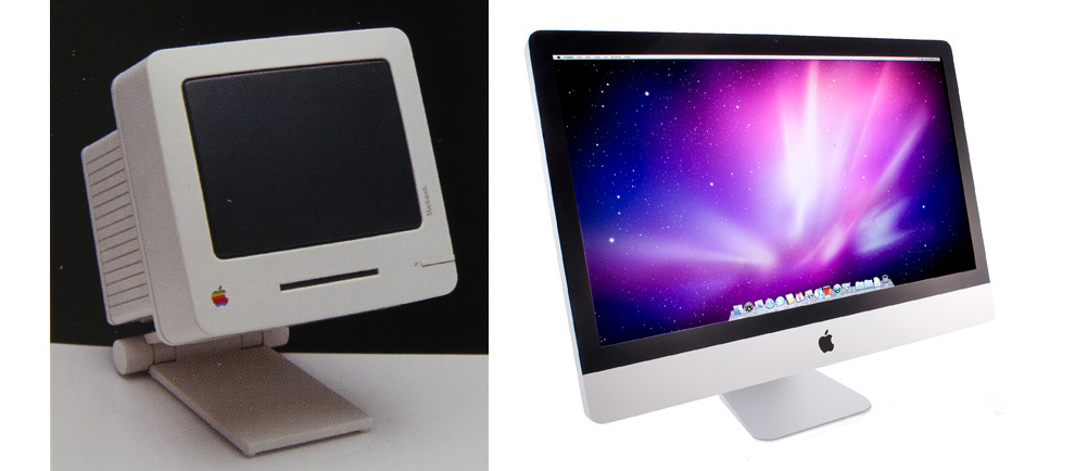 Esslinger's "Baby Mac," today's iMac.
