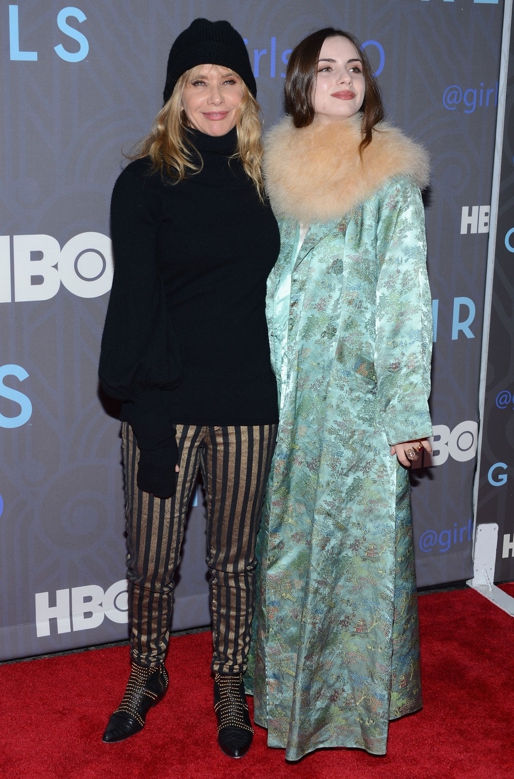 Rosanna Arquette and Zoe Blue Sidel