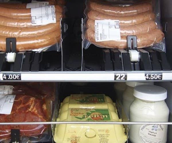 Sausage vending machine germany RSL Top 50 unusual vending solutions