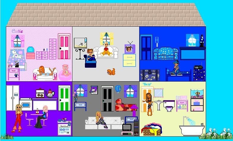 And then, if you were really into it.. you could build your Dollz dream house