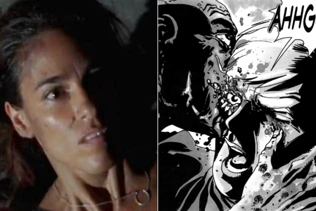 The introduction of Tyreese came with some immediate baggage, namely, the near-immediate loss of one of its members. Although Donna was probably the least heart-breaking death on our list, it still tugged at the heart-strings to see an innocent lost for no reason, and to watch Tyreese do the final deed to make sure she wouldn't reanimate.