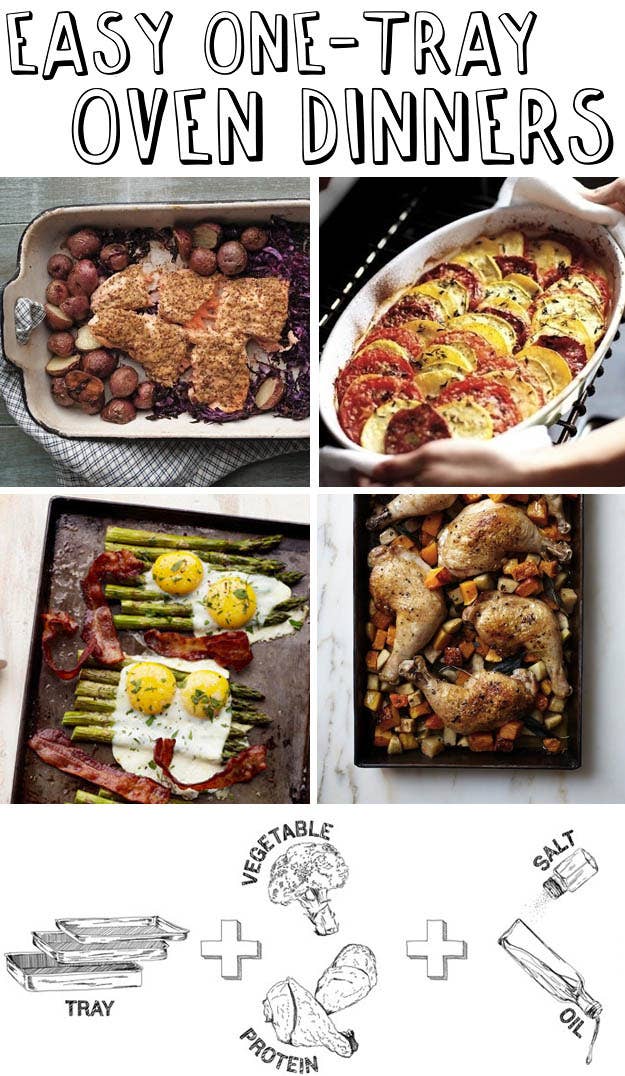 30 Easy One-Tray Oven Dinners