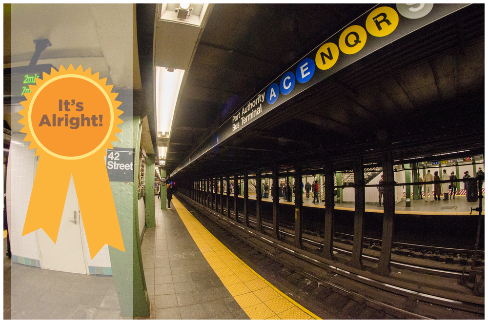 Is there a sight worse than rushing onto the questionably dirty platform only to see the F train inching away? It's laughing at you.
