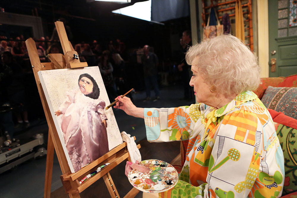 Ecce Homo? IKEA Monkey? You'll have to watch Hot in Cleveland this Wednesday 10/9C on TV Land to find out!