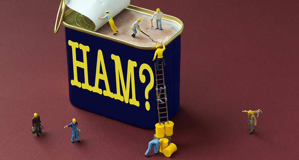 "Highly specialized teams were tasked with inspecting weaponized meat products."