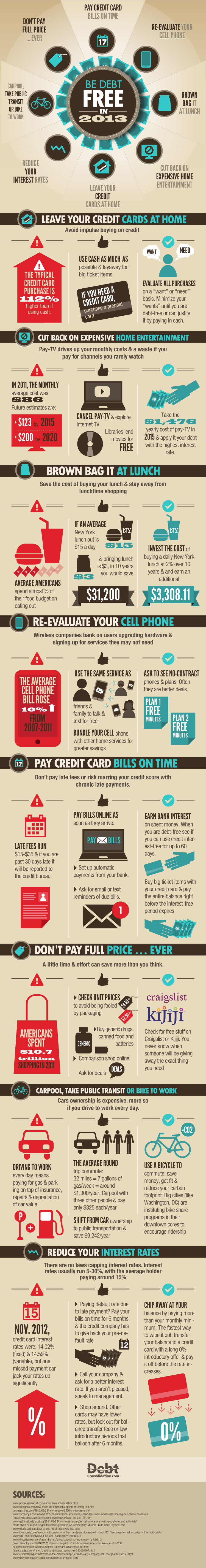 As we ease ourselves into 2013, you might be looking for some fresh ways to ease some financial pressure. Here are a handful of helpful tips to save you some money this year.