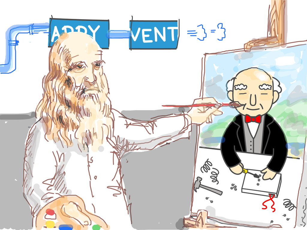 We always knew DaVinci could predict the future.