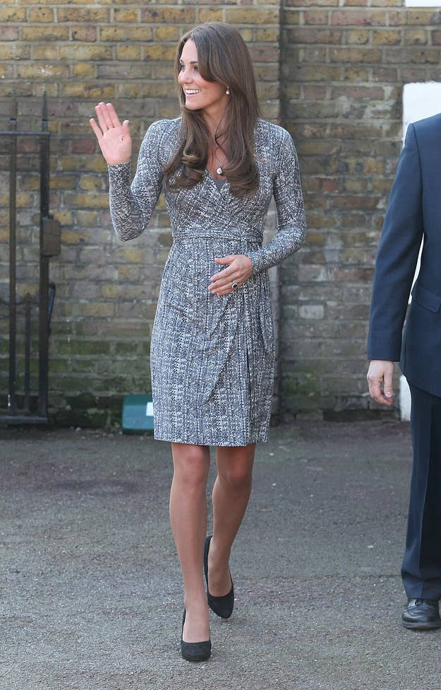 Kate Middleton's Baby Bump Is HUGE