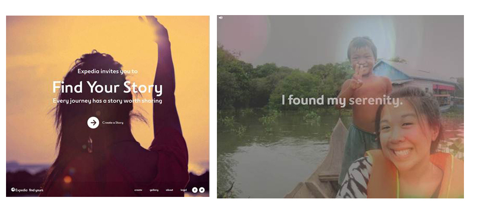 Now there's an easy solution to the thousands of pictures you took while on vacation. With Expedia's new "Find Your Story" Facebook app, users can organize their favorite vacation photos into an awesome and easily shared montage.Download now.