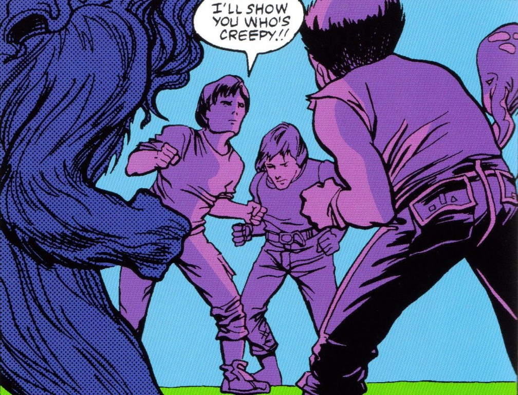 By the time he was 10, an orphaned Han Solo found himself under the wing of Garris Shrike, a cutthroat space pirate who taught the young lad the ways of smuggling and blasters.