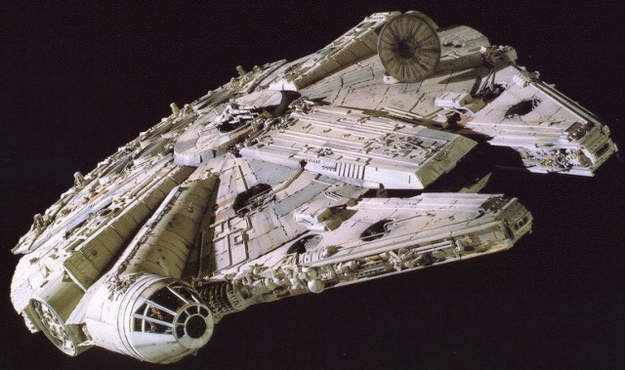 Han, naturally, fell desperately in love with the Falcon, and he schemed on how he could buy or steal it from Lando. He eventually won it, in a sabacc tournament, fair and square.